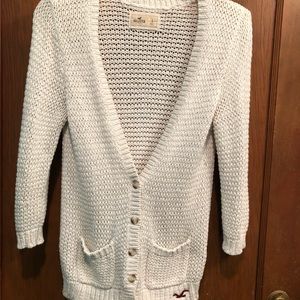 Cream cardigan